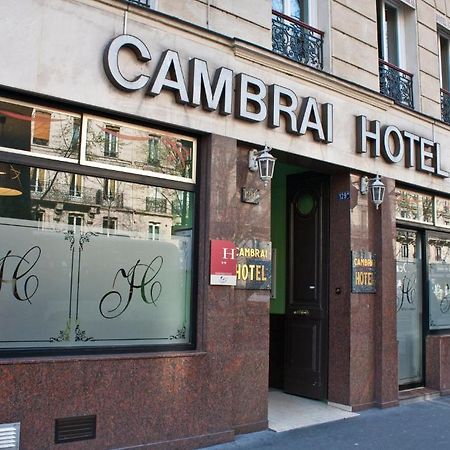 Hotel Cambrai Paris Exterior foto