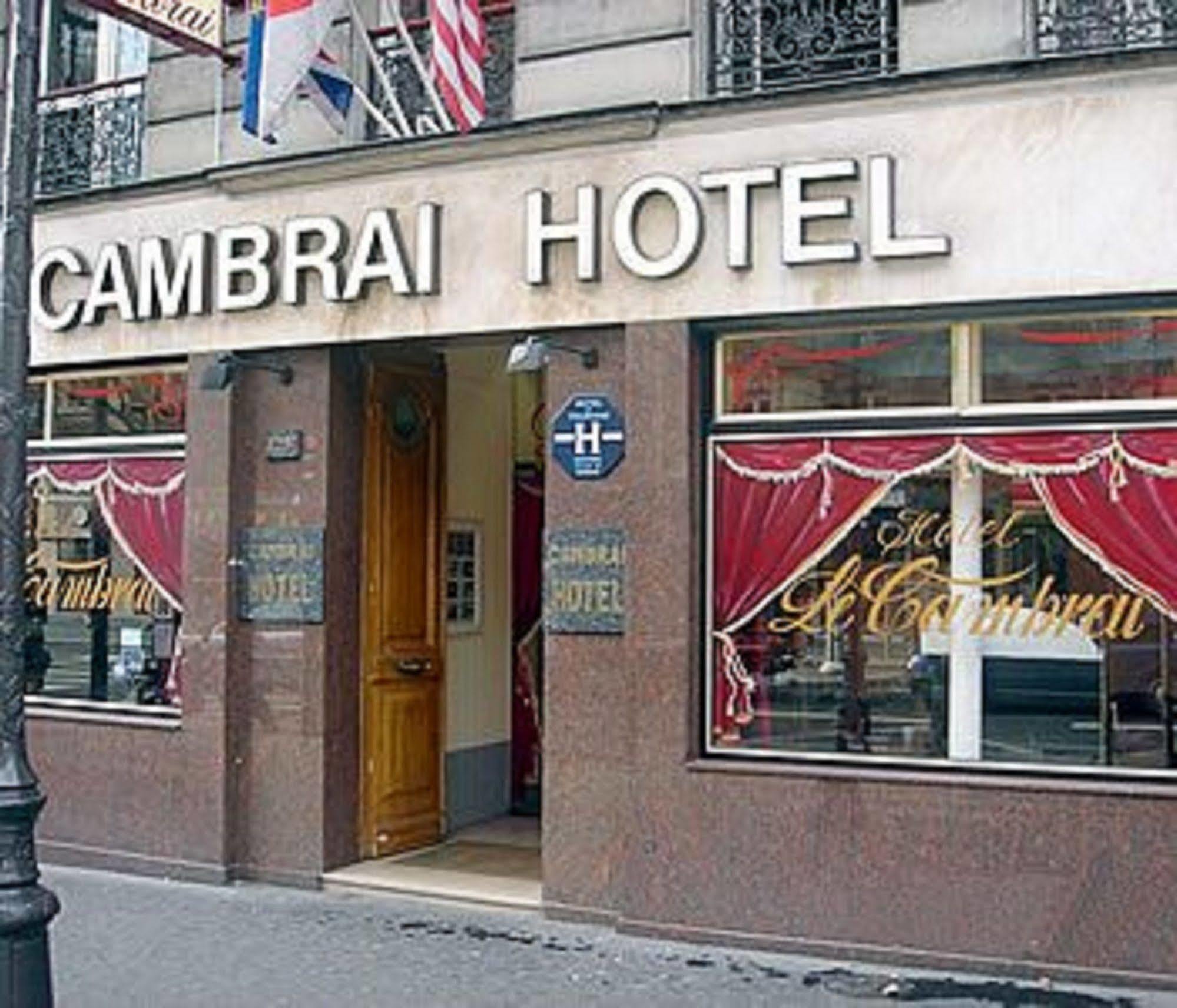 Hotel Cambrai Paris Exterior foto