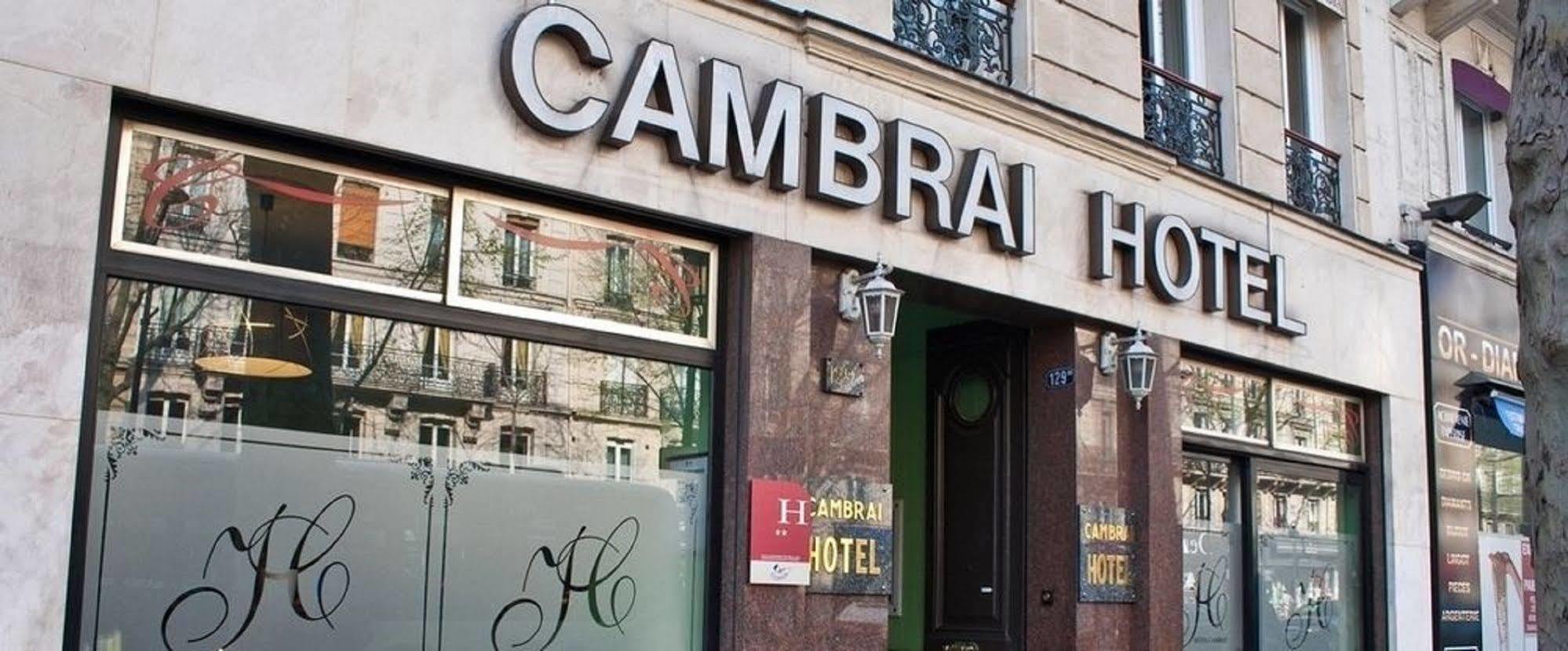 Hotel Cambrai Paris Exterior foto