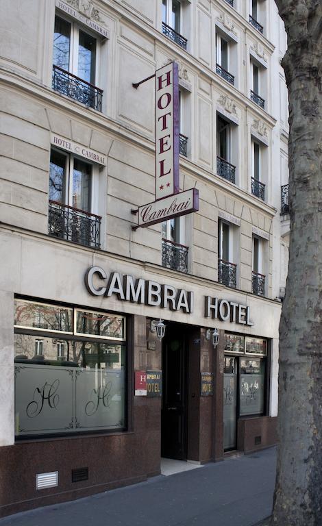 Hotel Cambrai Paris Exterior foto